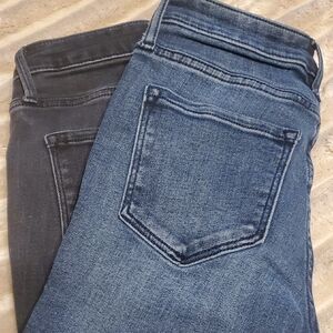 Bundle Classic Blue and Black Women's Skinny Jeans